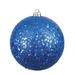 The Holiday Aisle® Holiday Décor Ball Ornament Plastic in Blue | 10 H x 10 W x 10 D in | Wayfair HLDY2986 32574118