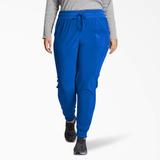 Dickies Women's Eds Essentials Jogger Scrub Pants - Royal Blue Size 4Xl (L10674)