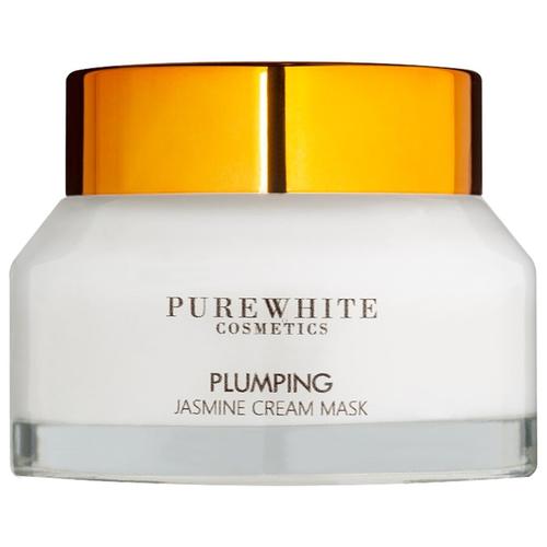 Pure White Cosmetics - Plumping Jasmine Cream Mask Feuchtigkeitsmasken 50 ml