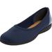 Women's The Lyra Flat by Comfortview in Navy (Size 9 M)