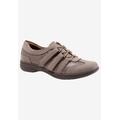 Wide Width Women's Joy Sneaker by Trotters in Taupe (Size 11 W)