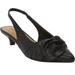 Extra Wide Width Women's The Tia Slingback by Comfortview in Black (Size 10 1/2 WW)