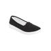 Women's The Dottie Slip On Sneaker by Comfortview in Black (Size 7 M)