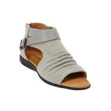 Wide Width Women's The Payton Shootie by Comfortview in Pale Grey (Size 7 1/2 W)