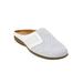 Women's The Lola Mule by Comfortview in White Metallic (Size 12 M)