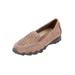 Wide Width Women's The Pax Flat by Comfortview in Dark Taupe (Size 9 W)