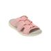 Wide Width Women's The Alivia Water Friendly Sandal by Comfortview in Dusty Pink (Size 7 W)