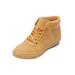 Wide Width Women's CV Sport Honey Sneaker by Comfortview in Honey (Size 12 W)