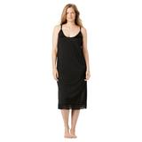 Plus Size Women's Snip-To-Fit Dress Liner by Comfort Choice in Black (Size M)