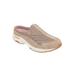 Wide Width Women's The Traveltime Slip On Mule by Easy Spirit in Medium Natural (Size 11 W)