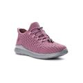 Wide Width Women's Travelbound Walking Shoe Sneaker by Propet in Crushed Berry (Size 7 1/2 W)