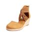 Women's The Sabine Espadrille by Comfortview in Tan (Size 9 M)