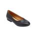 Women's The Jaiden Slip On Flat by Comfortview in Black (Size 11 M)