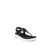 Women's Lincoln Sandal by Naturalizer in Black Leather (Size 8 1/2 M)