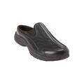 Wide Width Women's The Traveltime Slip On Mule by Easy Spirit in Black (Size 9 1/2 W)