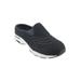 Women's The Traveltime Slip On Mule by Easy Spirit in Black Mesh (Size 7 1/2 M)