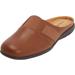 Extra Wide Width Women's The Sarah Slip On Mule by Comfortview in Cognac (Size 12 WW)