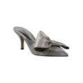 Women's Elonna Mule by J. Renee in Pewter Glitter (Size 7 1/2 M)