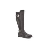 Women's White Mountain Meditate Riding Boot by White Mountain in Dark Brown Smooth (Size 7 M)