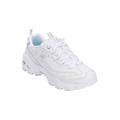 Wide Width Women's The D'Lites Life Saver Sneaker by Skechers in White Wide (Size 8 1/2 W)