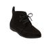 Extra Wide Width Women's The Elsa Bootie by Comfortview in Black (Size 8 1/2 WW)