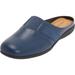 Extra Wide Width Women's The Sarah Slip On Mule by Comfortview in Navy (Size 8 WW)