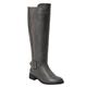 Women's The Milan Wide Calf Boot by Comfortview in Grey (Size 9 1/2 M)