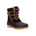 Wide Width Women's Ingrid Cold Weather Boot by Propet in Pinecone Black (Size 6 W)