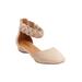 Extra Wide Width Women's The Rayna Flat by Comfortview in New Nude (Size 10 WW)