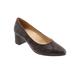 Extra Wide Width Women's Kari Pump by Trotters in Dark Grey (Size 10 WW)