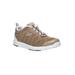 Wide Width Women's TravelWalker II Sneaker by Propet® in Taupe Mesh (Size 6 1/2 W)