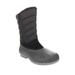 Wide Width Women's Illia Cold Weather Boot by Propet in Black (Size 6 W)