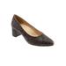 Women's Kari Pump by Trotters in Dark Grey (Size 12 M)