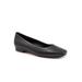 Wide Width Women's Honor Slip On by Trotters in Black (Size 10 1/2 W)