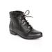 Extra Wide Width Women's The Darcy Bootie by Comfortview in Black (Size 9 1/2 WW)