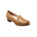 Wide Width Women's Monarch Flats by Trotters® in Tan (Size 7 W)