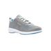 Extra Wide Width Women's Washable Walker Revolution Sneakers by Propet® in Light Grey Blue (Size 10 WW)