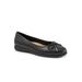 Women's Dellis Flat by Trotters in Black (Size 6 M)