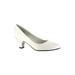 Wide Width Women's Fabulous Pump by Easy Street® in White (Size 9 W)