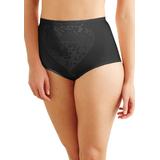 Plus Size Women's Tummy Panel Brief Firm Control 2-Pack DFX710 by Bali in Black (Size 2X)