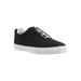 Wide Width Women's The Bungee Slip On Sneaker by Comfortview in Black (Size 7 W)