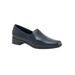 Wide Width Women's Ash Dress Shoes by Trotters® in Navy (Size 7 1/2 W)