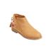Extra Wide Width Women's The Sienna Bootie by Comfortview in Tan (Size 8 1/2 WW)