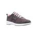 Women's Washable Walker Revolution Sneakers by Propet® in Grey Pink (Size 11 M)