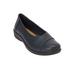 Women's The Gab Flat by Comfortview in Navy (Size 10 M)