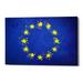 Epic Graffiti European Union - Wrapped Canvas Graphic Art Print Canvas in Blue/Yellow | 12 H x 18 W x 0.75 D in | Wayfair EPIC-CA12181752