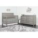 Child Craft Kieran 4-in-1 Convertible Crib Wood in Gray | 44 H x 55 W x 29.3 D in | Wayfair F33201.77