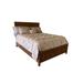 Red Barrel Studio® Clion Low Profile Storage Platform Bed Wood in Brown | 18 H x 64 W in | Wayfair 5A74A961816F41B08239F572915FE371