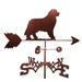 Millwood Pines Vanille Newfoundland Dog Weathervane Metal/Steel in Brown/Gray | 30 H x 21 W x 15.5 D in | Wayfair 21D3539ACCED4A9F816ECDCDA2B29BC1