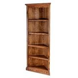 Greyleigh™ Adilynn Corner Bookcase Wood in White | 60 H x 27 W x 20 D in | Wayfair 56C549CCE5E84C85BF2E5077AA4D497A